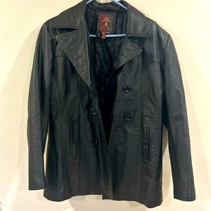 Wilson leather GIII 90s leather jacket